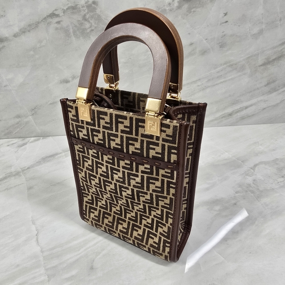 Fendi Brown and Tan Women's Bag - Picture 1 of 14